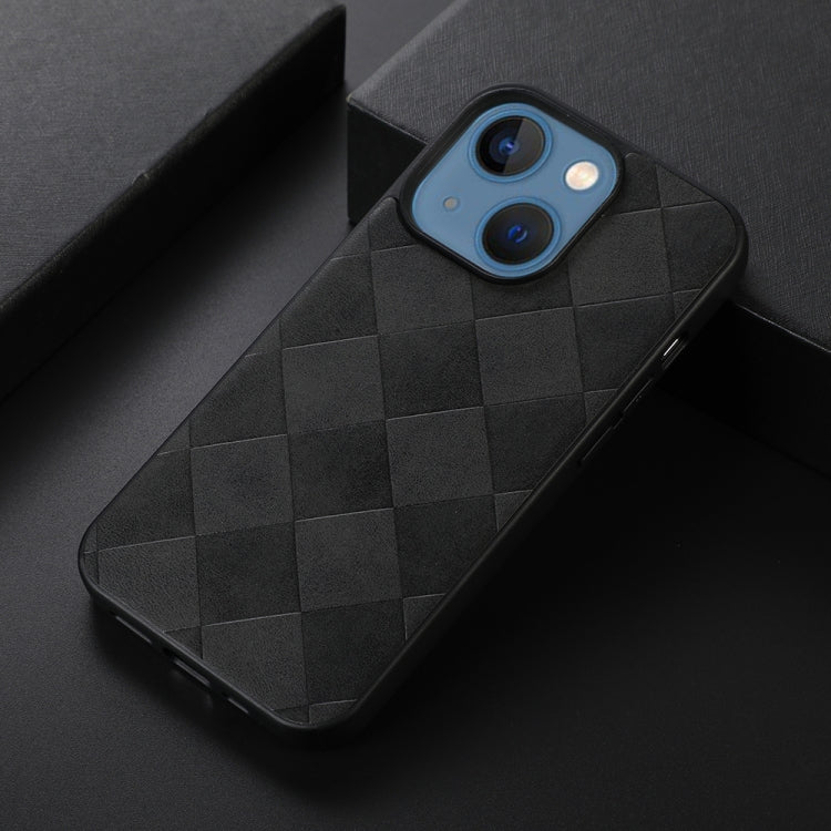 Weave Plaid PU Phone Case, For iPhone 13 mini, For iPhone 12 mini, For iPhone 12 / 12 Pro, For iPhone 12 Pro Max