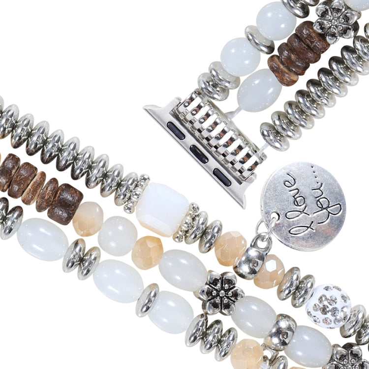 Tassel Beaded Watchband For Apple Watch Series, 7 41mm / 6&SE&5&4 40mm / 3&2&1 38mm, 7 45mm / 6&SE&5&4 44mm / 3&2&1 42mm