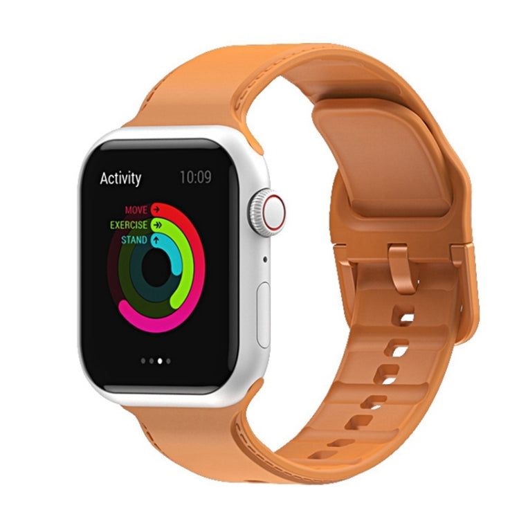 Silicone Stitching Watchband For Apple Watch Series, 7 41mm / 6&SE&5&4 40mm / 3&2&1 38mm