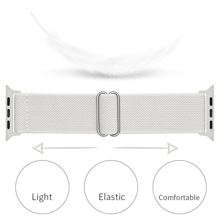 Polyester Nylon Watchband For Apple Watch Series, 7 41mm / 6&SE&5&4 40mm / 3&2&1 38mm