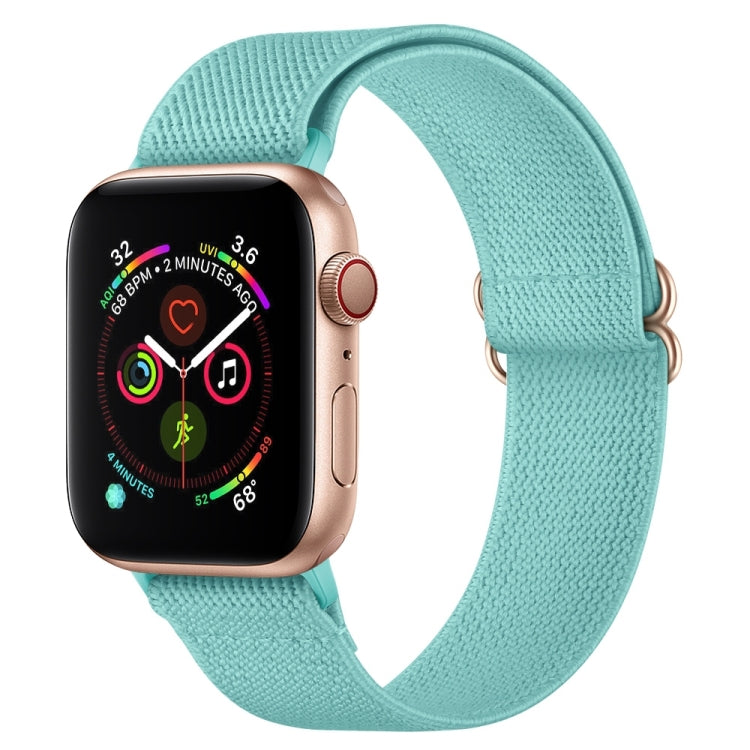 Polyester Nylon Watchband For Apple Watch Series, 7 41mm / 6&SE&5&4 40mm / 3&2&1 38mm