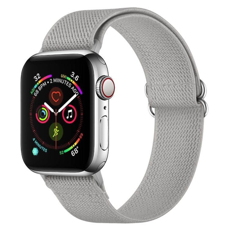 Polyester Nylon Watchband For Apple Watch Series, 7 41mm / 6&SE&5&4 40mm / 3&2&1 38mm