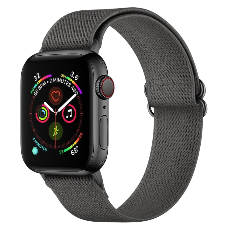 Polyester Nylon Watchband For Apple Watch Series, 7 41mm / 6&SE&5&4 40mm / 3&2&1 38mm