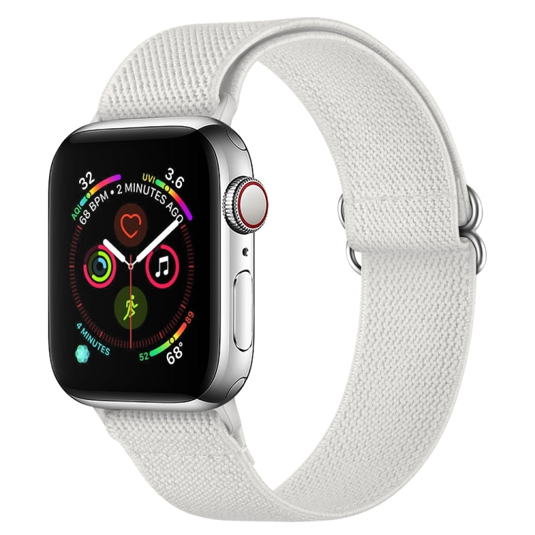 Polyester Nylon Watchband For Apple Watch Series, 7 45mm / 6&SE&5&4 44mm / 3&2&1 42mm