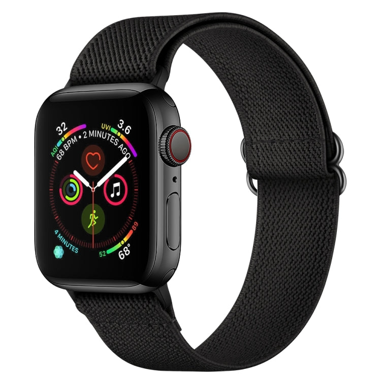 Polyester Nylon Watchband For Apple Watch Series, 7 45mm / 6&SE&5&4 44mm / 3&2&1 42mm