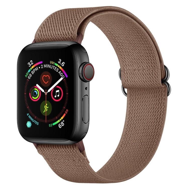 Polyester Nylon Watchband For Apple Watch Series, 7 45mm / 6&SE&5&4 44mm / 3&2&1 42mm