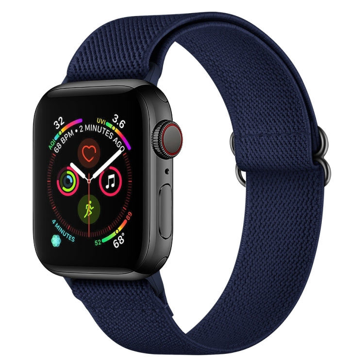 Polyester Nylon Watchband For Apple Watch Series, 7 45mm / 6&SE&5&4 44mm / 3&2&1 42mm