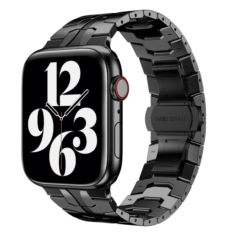 Steel Watchband For Apple Watch Series, For Apple Watch Series 9&8&7 41mm, For Apple Watch Ultra 49mm&Watch Ultra 2 49mm, 7 41mm / 6&SE&5&4 40mm / 3&2&1 38mm, 7 45mm / 6&SE&5&4 44mm / 3&2&1 42mm