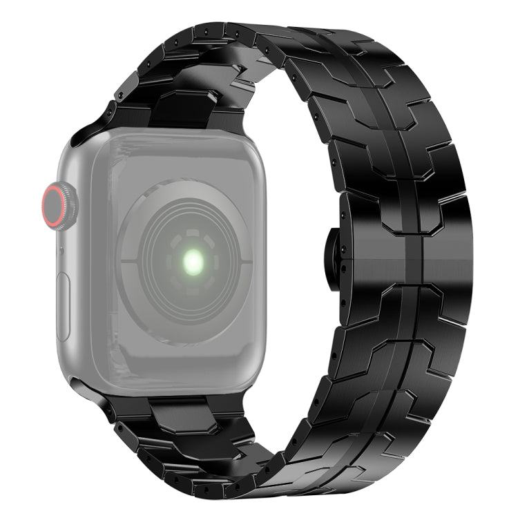 Steel Watchband For Apple Watch Series, For Apple Watch Series 9&8&7 41mm, For Apple Watch Ultra 49mm&Watch Ultra 2 49mm, 7 41mm / 6&SE&5&4 40mm / 3&2&1 38mm, 7 45mm / 6&SE&5&4 44mm / 3&2&1 42mm