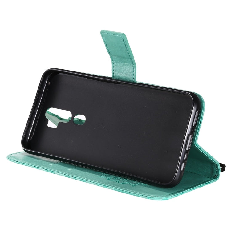 Pressed Printing Sunflower Pattern Horizontal Flip PU Leather Case with Holder & Card Slots & Wallet & Lanyard, For OPPO A9 2020 / A5 2020, For OPPO A7 / A5s, For Vivo V11i