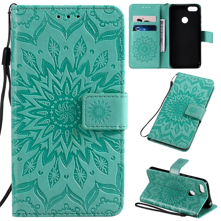 Pressed Printing Sunflower Pattern Horizontal Flip PU Leather Case with Holder & Card Slots & Wallet & Lanyard, Xiaomi Redmi Note 8T, For Xiaomi Mi CC9 Pro / Mi Note 10, For Motorola MOTO E6 Play