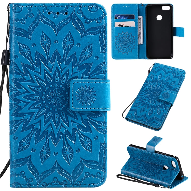 Pressed Printing Sunflower Pattern Horizontal Flip PU Leather Case with Holder & Card Slots & Wallet & Lanyard, Xiaomi Redmi Note 8T, For Xiaomi Mi CC9 Pro / Mi Note 10, For Motorola MOTO E6 Play