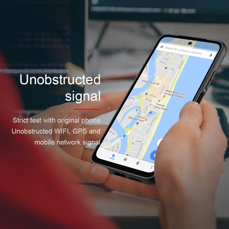 NILLKIN 3D Textured Nylon Fiber TPU Phone Case