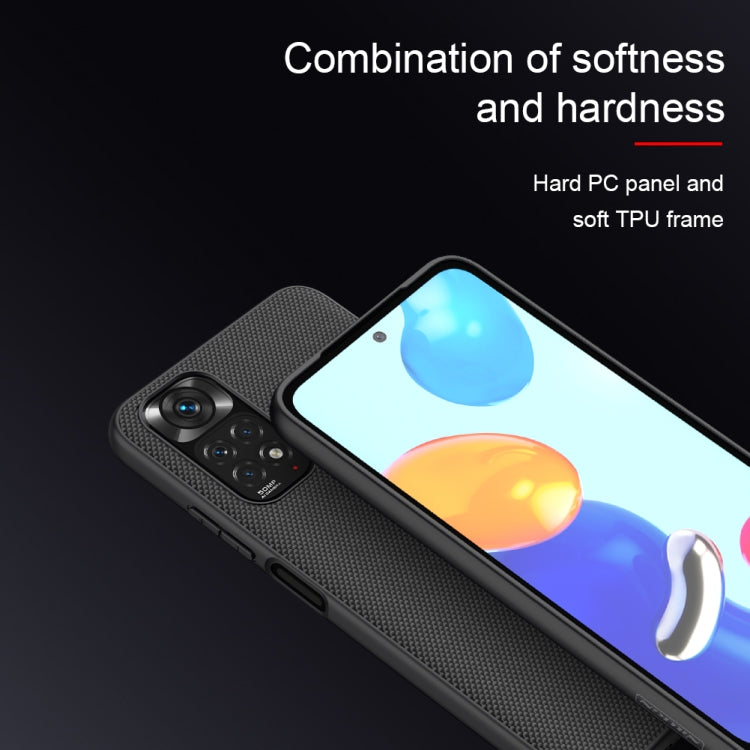 NILLKIN 3D Textured Nylon Fiber TPU Phone Case