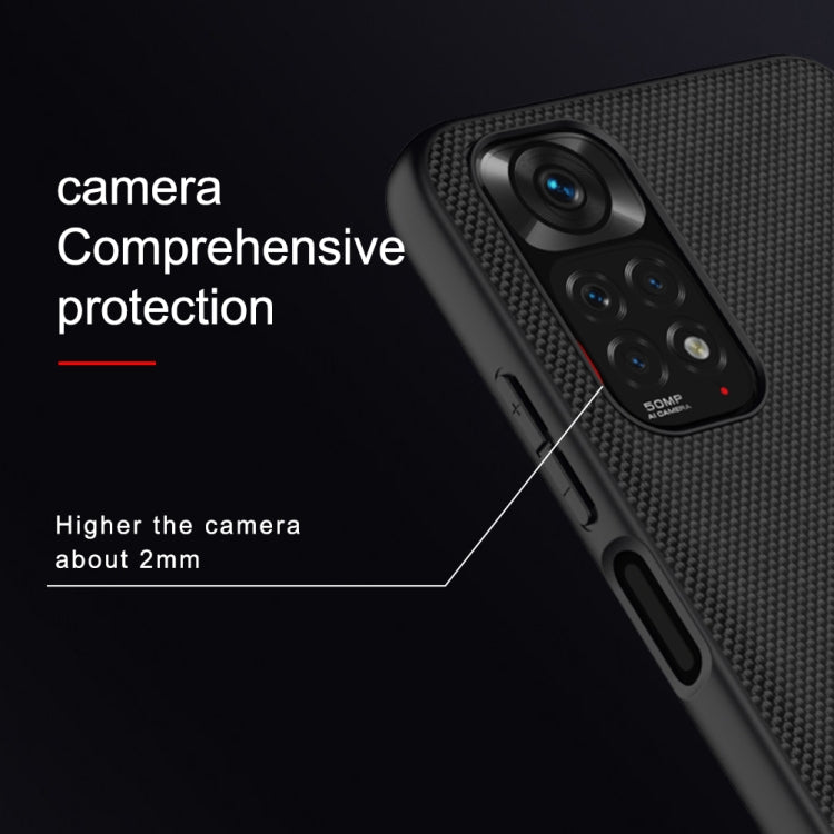 NILLKIN 3D Textured Nylon Fiber TPU Phone Case