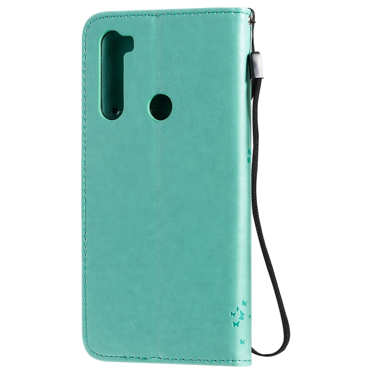 Tree & Cat Pattern Pressed Printing Horizontal Flip PU Leather Case with Holder & Card Slots & Wallet & Lanyard, For Xiaomi Redmi Note 8T, For Xiaomi Redmi 8