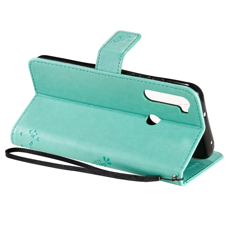 Tree & Cat Pattern Pressed Printing Horizontal Flip PU Leather Case with Holder & Card Slots & Wallet & Lanyard, For Xiaomi Redmi Note 8T, For Xiaomi Redmi 8