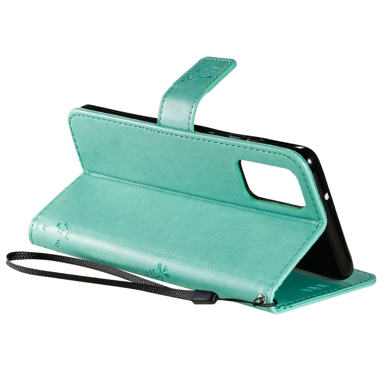 Tree & Cat Pattern Pressed Printing Horizontal Flip PU Leather Case with Holder & Card Slots & Wallet & Lanyard, For Galaxy S20+, For Galaxy S20 Ultra