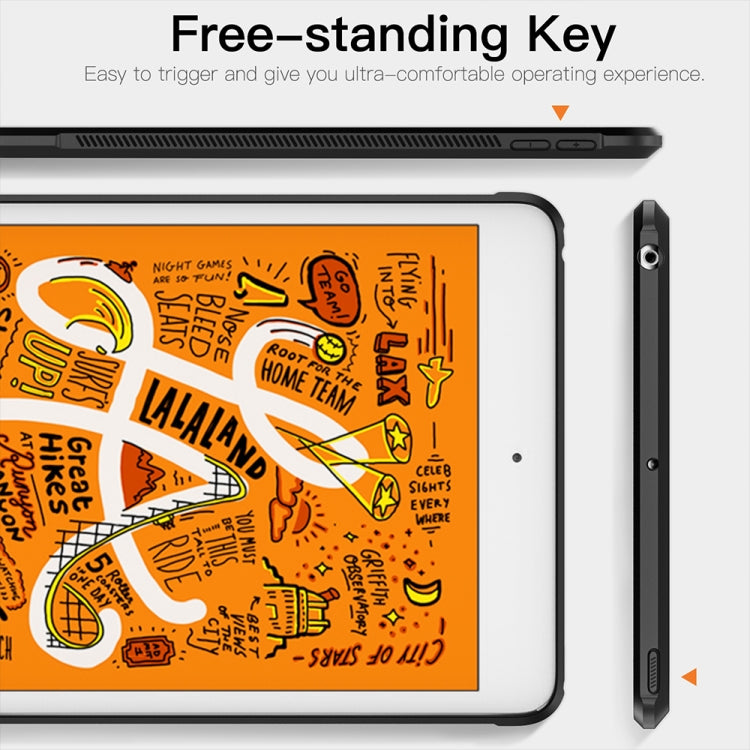 PC+TPU Transparent Shockproof Tablet Case, For iPad mini 2019, For iPad 10.2 inch 2021 / 2019