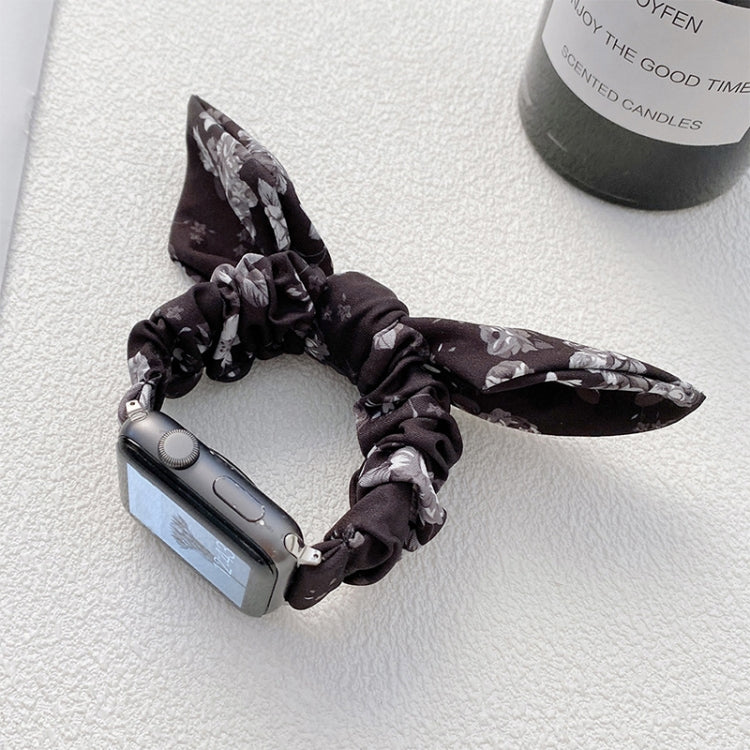 Single Loop Elasticity Cloth Watchband For Apple Watch Series, 7 41mm / 6&SE&5&4 40mm / 3&2&1 38mm, 7 45mm / 6&SE&5&4 44mm / 3&2&1 42mm