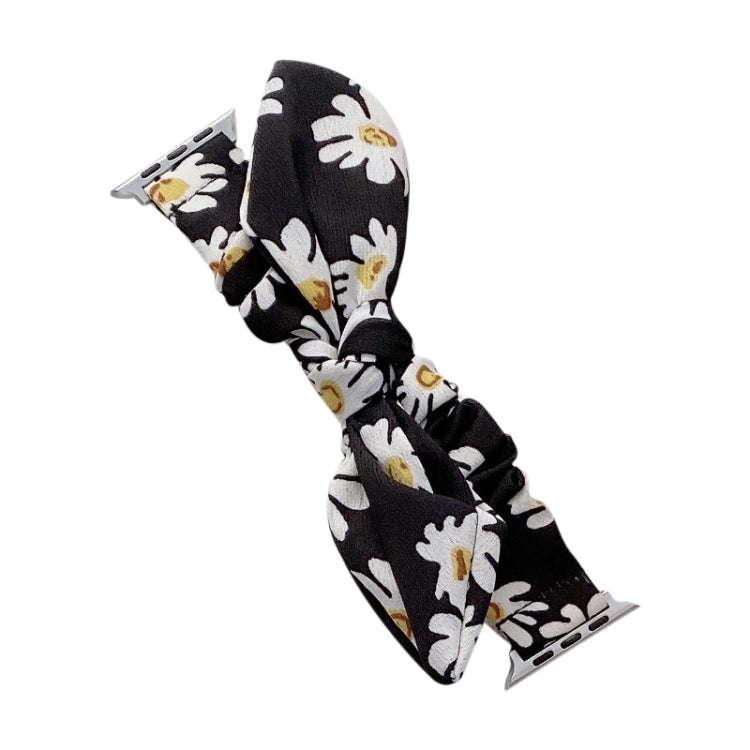 Single Loop Elasticity Cloth Watchband For Apple Watch Series, 7 41mm / 6&SE&5&4 40mm / 3&2&1 38mm, 7 45mm / 6&SE&5&4 44mm / 3&2&1 42mm