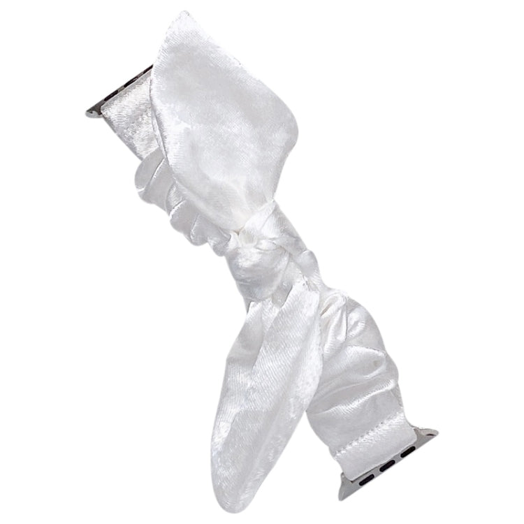 Single Loop Elasticity Cloth Watchband For Apple Watch Series, 7 41mm / 6&SE&5&4 40mm / 3&2&1 38mm, 7 45mm / 6&SE&5&4 44mm / 3&2&1 42mm