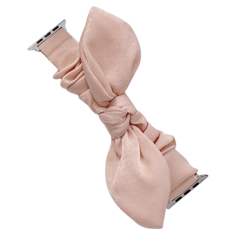 Single Loop Elasticity Cloth Watchband For Apple Watch Series, 7 41mm / 6&SE&5&4 40mm / 3&2&1 38mm, 7 45mm / 6&SE&5&4 44mm / 3&2&1 42mm