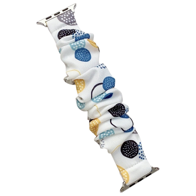 Single Loop Elasticity Cloth Fruit Watchband For Apple Watch Series, 7 41mm / 6&SE&5&4 40mm / 3&2&1 38mm, 7 45mm / 6&SE&5&4 44mm / 3&2&1 42mm