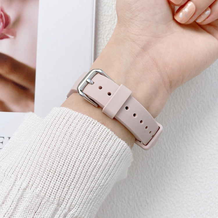 Small Waist Silicone Watchband For Apple Watch Series, 7 41mm / 6&SE&5&4 40mm / 3&2&1 38mm