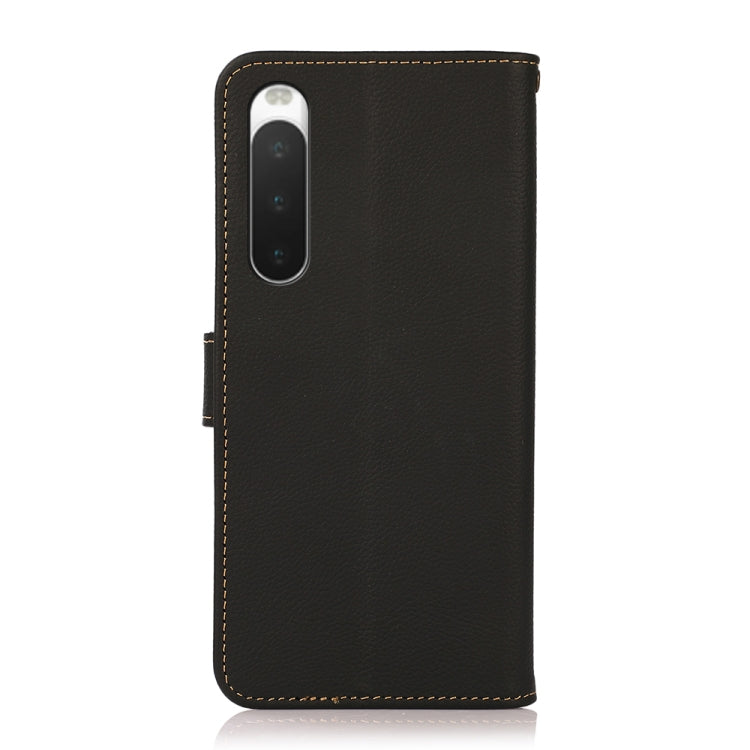 KHAZNEH Custer Genuine Leather RFID Phone Case