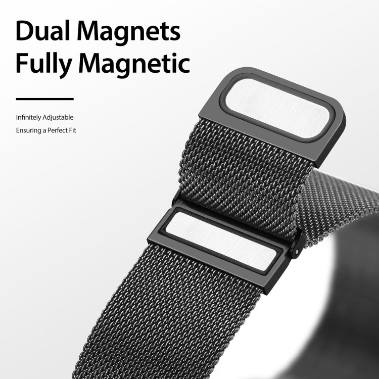 DUX DUCIS Milanese Watchband For Apple Watch Series, 7 41mm / 6&SE&5&4 40mm / 3&2&1 38mm, 7 45mm / 6&SE&5&4 44mm / 3&2&1 42mm
