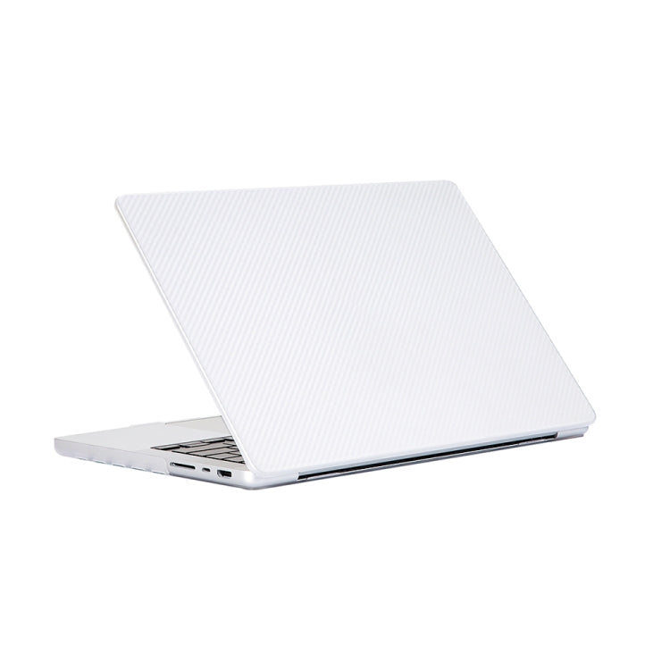 Housse de protection en plastique texturé en fibre de carbone pour ordinateur portable, pour MacBook Air 13,3 pouces (A1932/A2179/A2337), pour MacBook Pro 13,3 pouces (A1706/A1708/A1989/A2159/A2338), pour MacBook Pro 14,2 pouces (A2442) (2021)