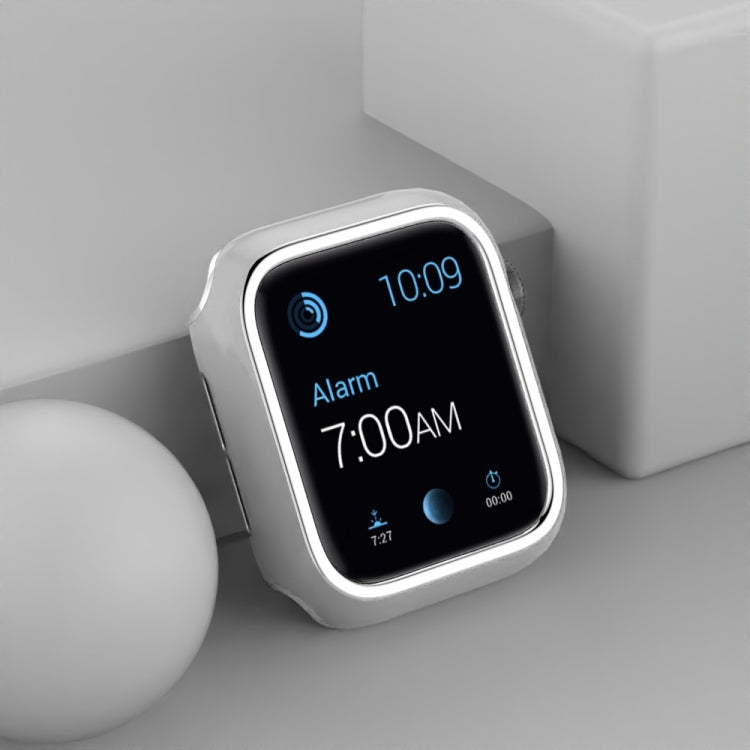 Two-color Electroplating PC Watch Case For Apple Watch Series, 3&2&1 38mm, 3&2&1 42mm