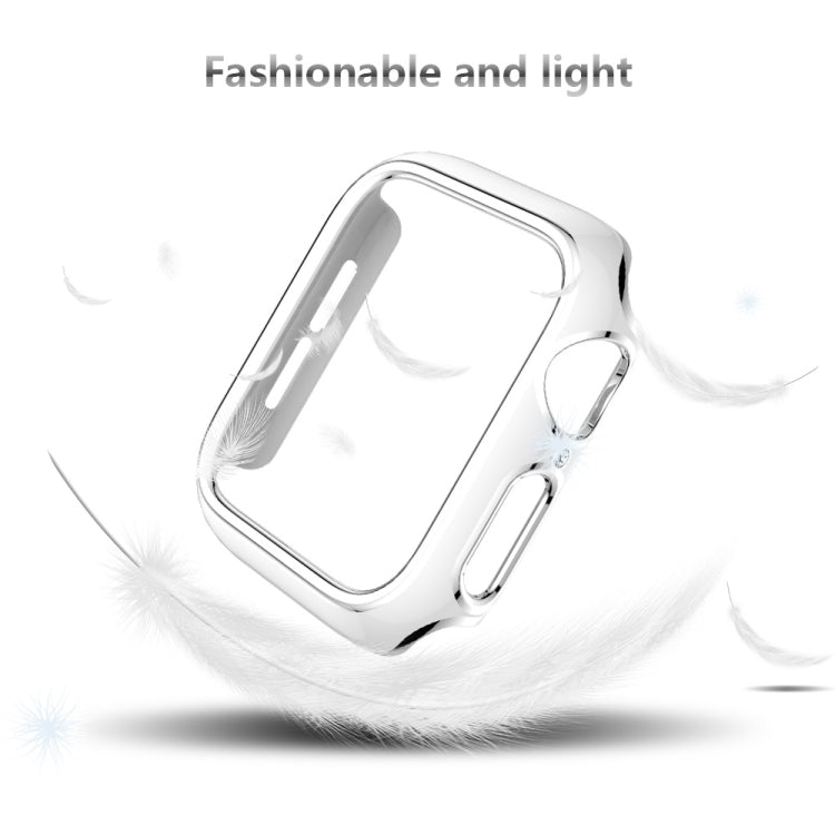 Two-color Electroplating PC Watch Case For Apple Watch Series, 3&2&1 38mm, 3&2&1 42mm