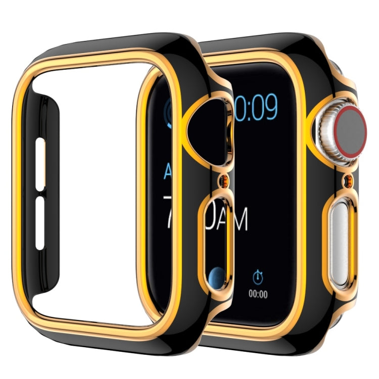 Two-color Electroplating PC Watch Case For Apple Watch Series, 3&2&1 38mm, 3&2&1 42mm