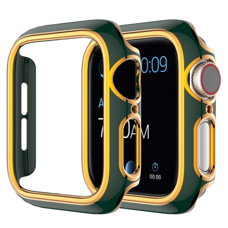 Two-color Electroplating PC Watch Case For Apple Watch Series, 3&2&1 38mm, 3&2&1 42mm