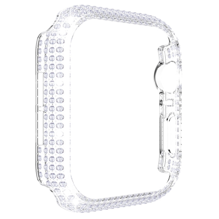 Hollowed Diamond PC Watch Case For Apple Watch Series, 3&2&1 38mm, 3&2&1 42mm