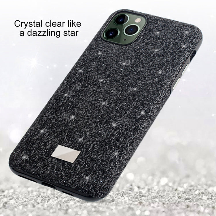 Mutural TPU + PC + Diamond Cloth Protective Case, For iPhone 11 Pro, For iPhone 11 Pro Max, For iPhone 11