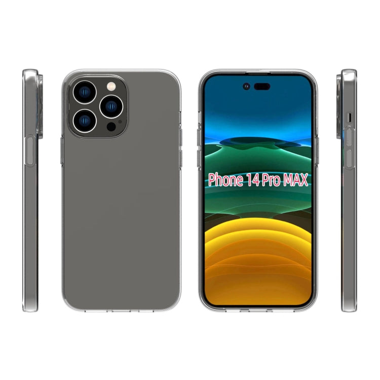 Coque transparente en TPU pour iPhone 14 Pro Max, iPhone 14 Pro, iPhone 14