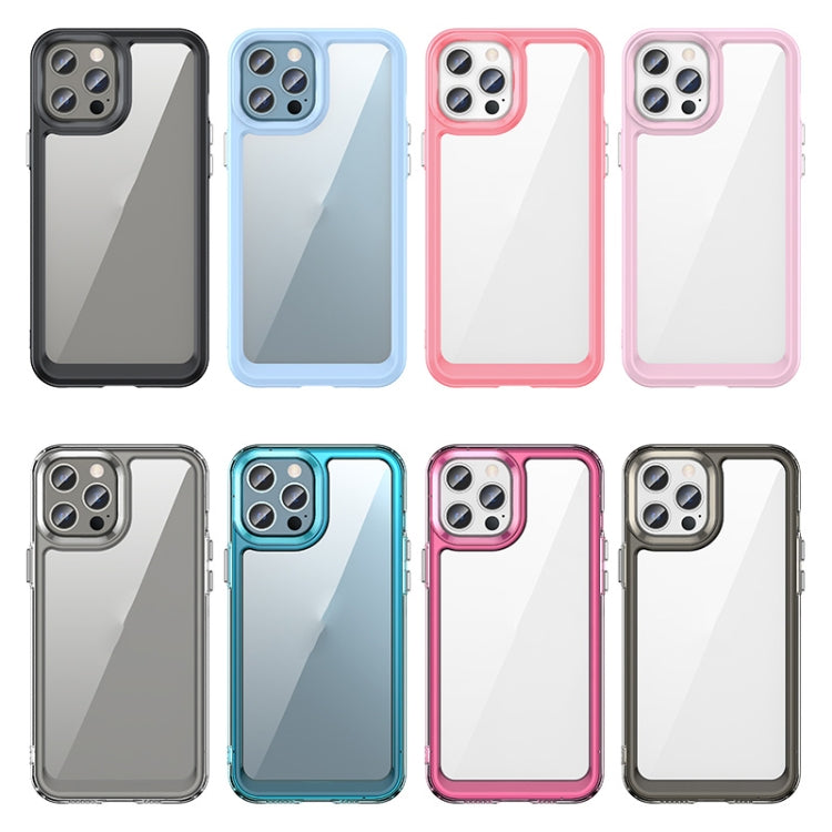 Colorful Series Acrylic + TPU Phone Case, For iPhone 12 Pro Max, For iPhone 12, For iPhone 12 Pro, For iPhone 13