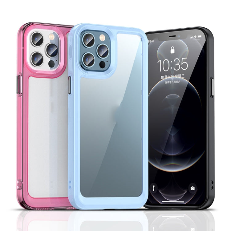 Colorful Series Acrylic + TPU Phone Case, For iPhone 12 Pro Max, For iPhone 12, For iPhone 12 Pro, For iPhone 13