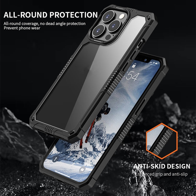 Coque transparente antichoc en PC et TPU pour iPhone 13 mini/12 mini, iPhone 12 Pro, iPhone 12 Pro Max, iPhone 13, iPhone 13 Pro, iPhone 13 Pro Max