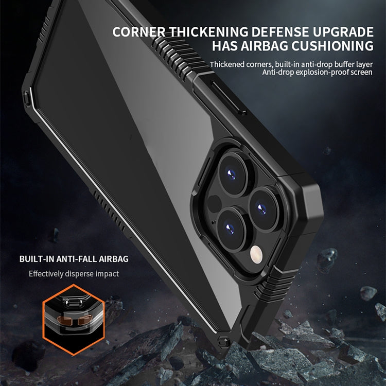 Coque transparente antichoc en PC et TPU pour iPhone 13 mini/12 mini, iPhone 12 Pro, iPhone 12 Pro Max, iPhone 13, iPhone 13 Pro, iPhone 13 Pro Max