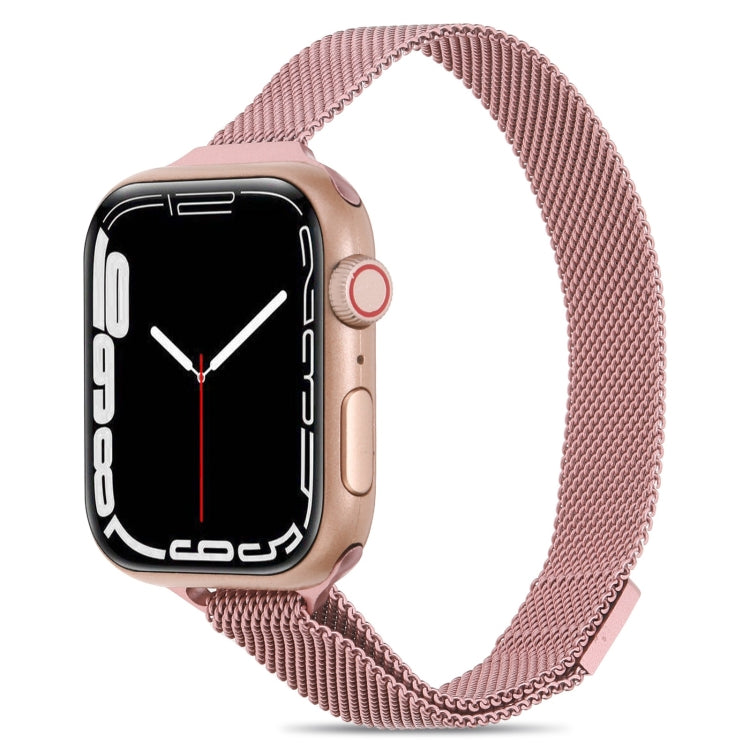 Milanese Small Waist Watchband For Apple Watch Series, 7 41mm / 6&SE&5&4 40mm / 3&2&1 38mm