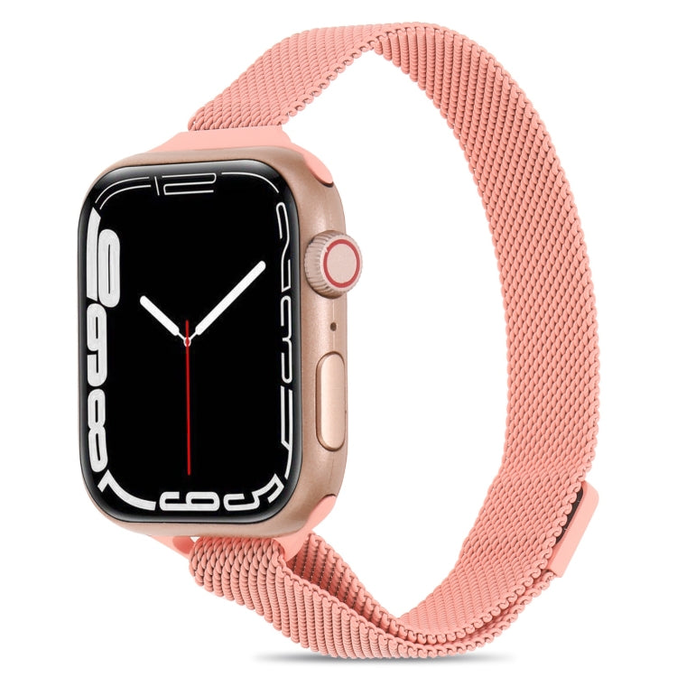 Milanese Small Waist Watchband For Apple Watch Series, 7 45mm / 6&SE&5&4 44mm / 3&2&1 42mm