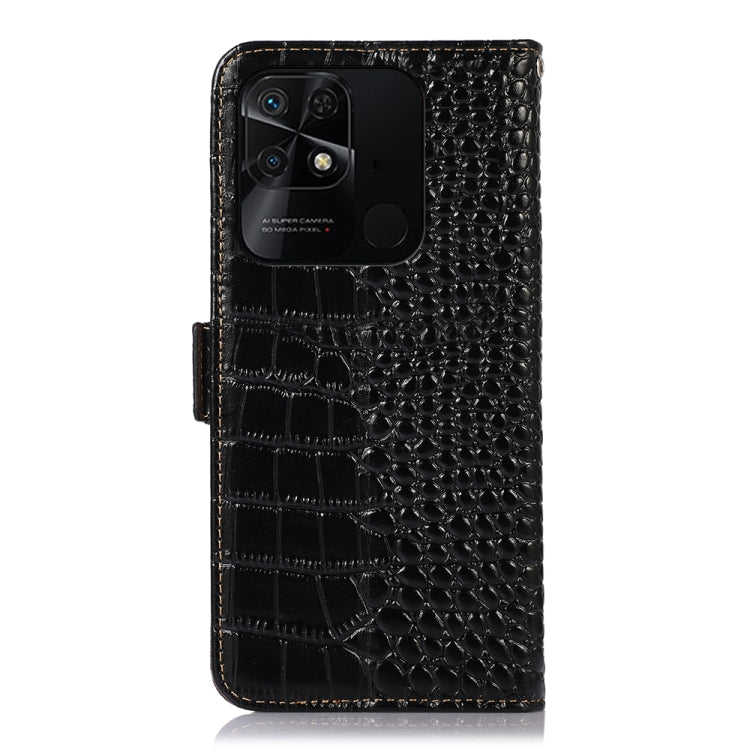 Crocodile Top Layer Cowhide Leather Phone Case, For Xiaomi Redmi 10C / 10 India, For Xiaomi Redmi K40S, For Xiaomi Redmi K50 / K50 Pro, For Xiaomi Redmi K50 Gaming, For Xiaomi Redmi Note 11 4G/11S 4G Global, For Xiaomi Redmi Note 11 Pro 4G / 5G Global
