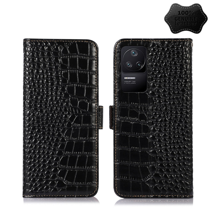 Crocodile Top Layer Cowhide Leather Phone Case, For Xiaomi Redmi 10C / 10 India, For Xiaomi Redmi K40S, For Xiaomi Redmi K50 / K50 Pro, For Xiaomi Redmi K50 Gaming, For Xiaomi Redmi Note 11 4G/11S 4G Global, For Xiaomi Redmi Note 11 Pro 4G / 5G Global