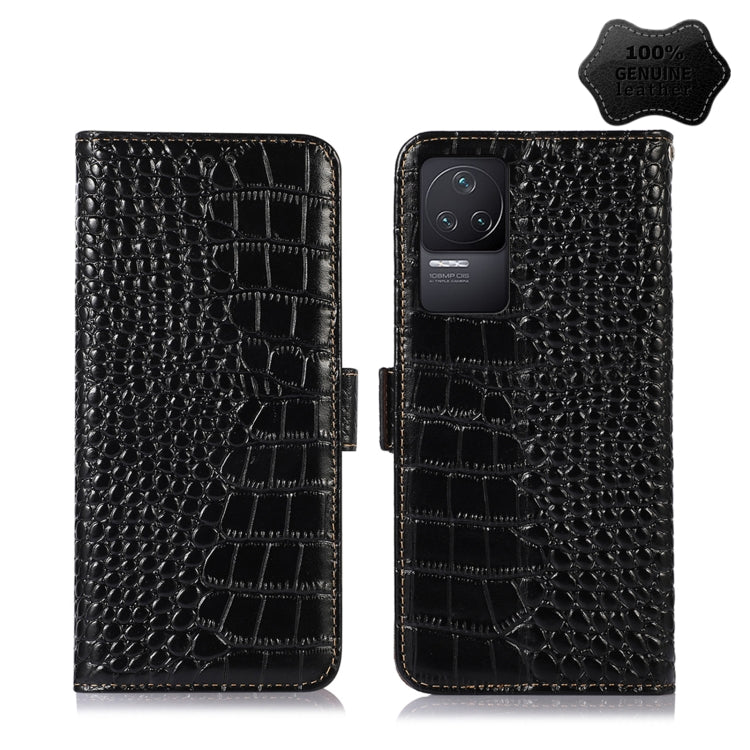 Crocodile Top Layer Cowhide Leather Phone Case, For Xiaomi Redmi 10C / 10 India, For Xiaomi Redmi K40S, For Xiaomi Redmi K50 / K50 Pro, For Xiaomi Redmi K50 Gaming, For Xiaomi Redmi Note 11 4G/11S 4G Global, For Xiaomi Redmi Note 11 Pro 4G / 5G Global