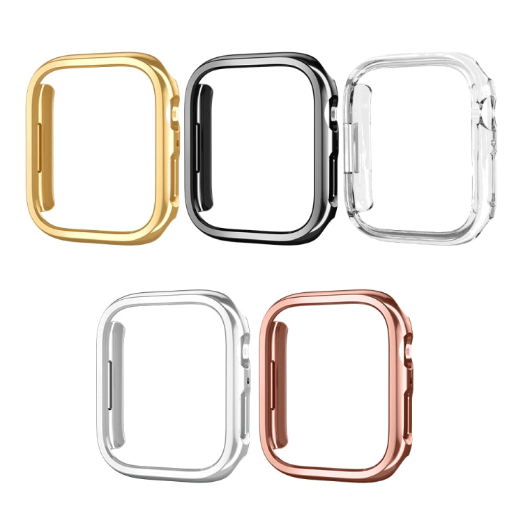Electroplated PC Hollow Watch Protective Case, For Apple Watch Series 8 / 7 41mm, For Apple Watch Series 8 / 7 45mm