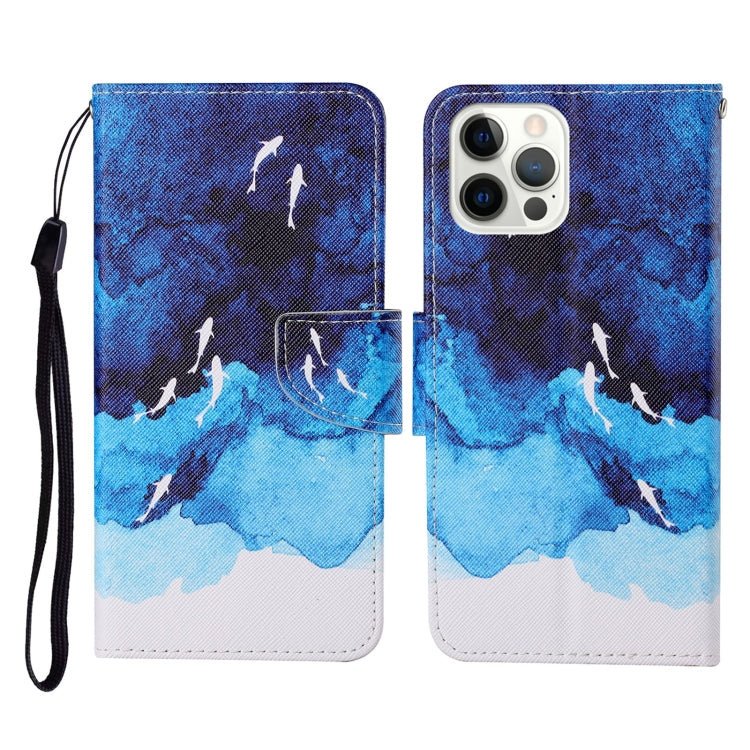 Colored Drawing Pattern Horizontal Flip Leather Phone Case, Series 1